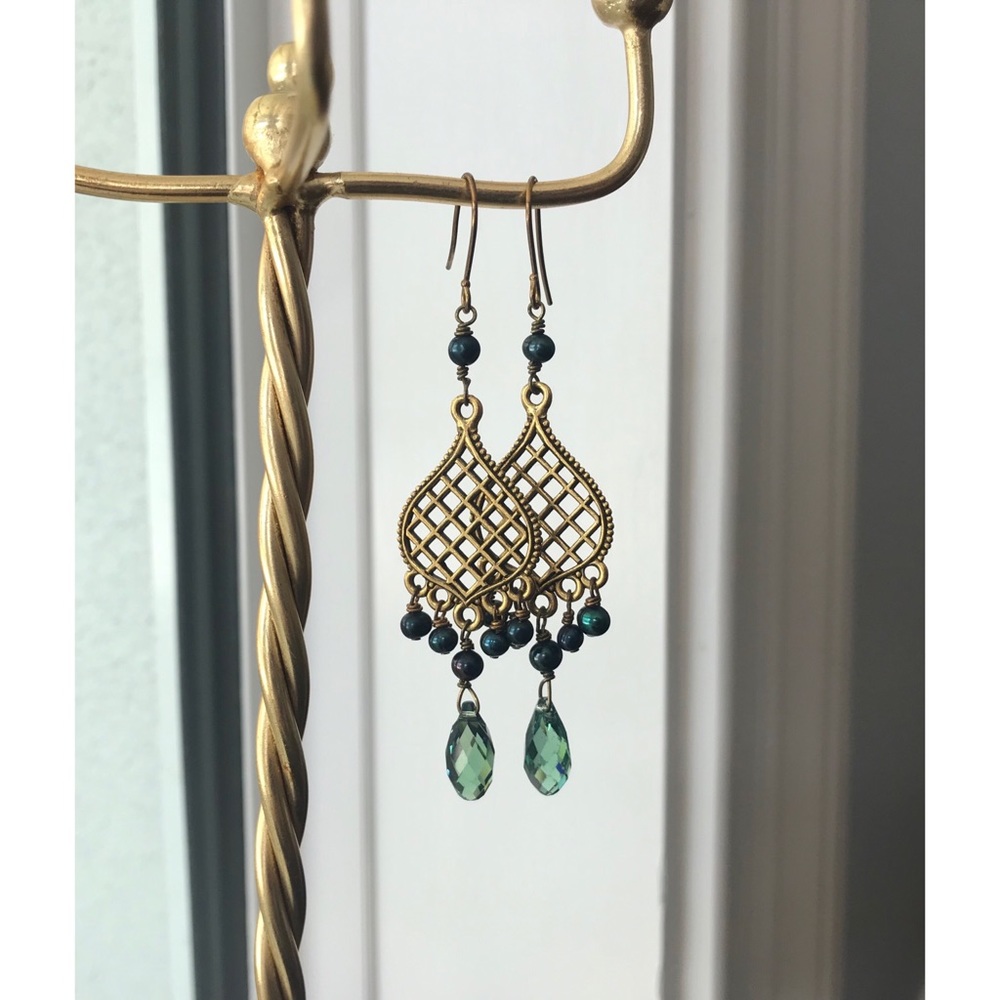 Boho Chic Dangle Earrings - image 3